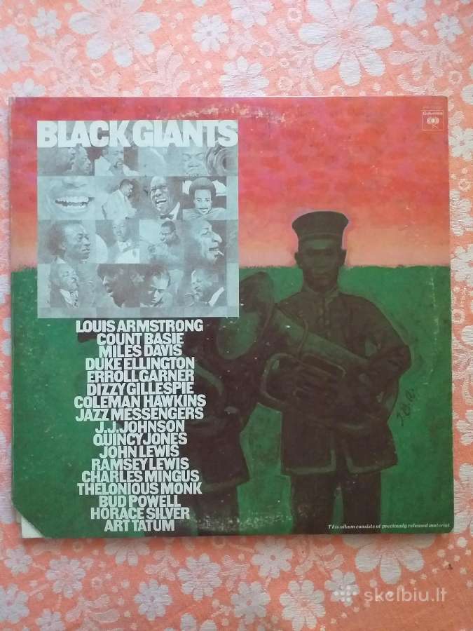 Dvigubas vinilas " Black Giants " ( Columbia )