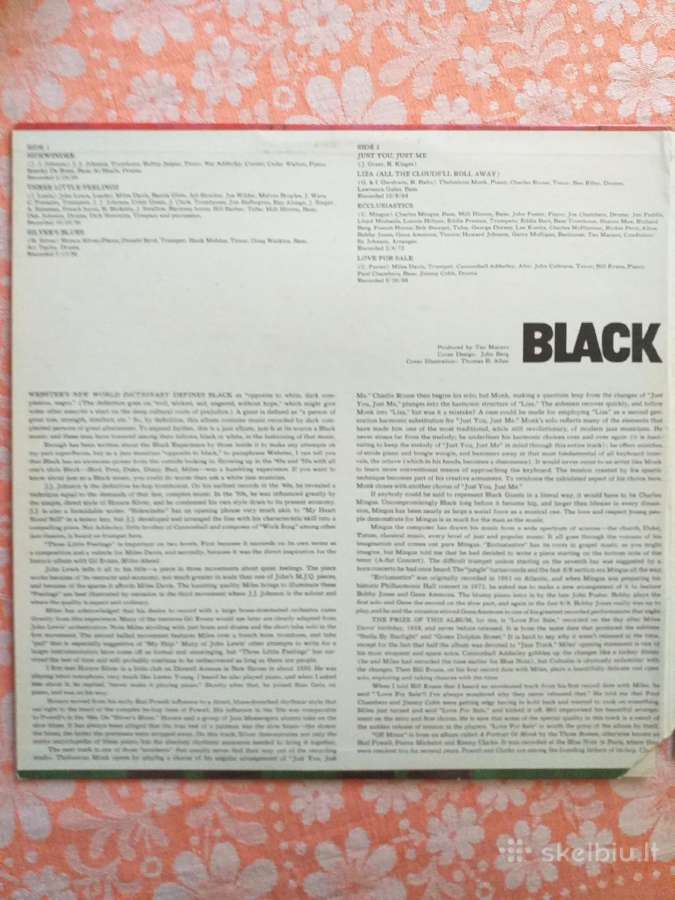 Dvigubas vinilas " Black Giants " ( Columbia ) - nuotraukos Nr. 3