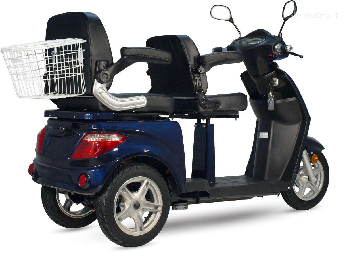 Dvivietis elektrinis triratis skuteris Ms04 1282eu - nuotraukos Nr. 4