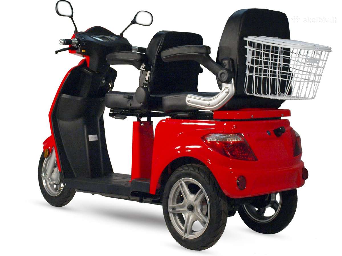 Dvivietis elektrinis triratis skuteris Ms04 1282eu - nuotraukos Nr. 6