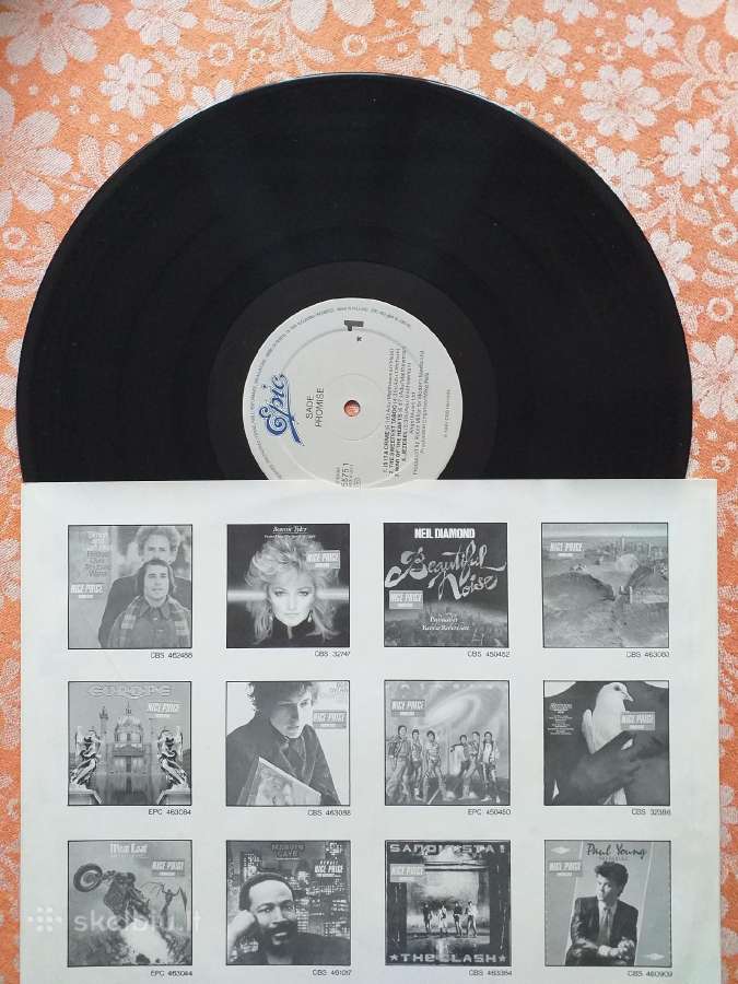 Sade vinilas " Promise " ( Epic ) - nuotraukos Nr. 3