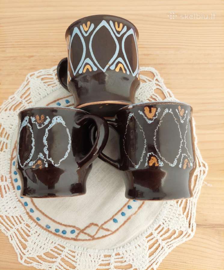 Tarybinių laikų moliniai puodukai. - nuotraukos Nr. 5