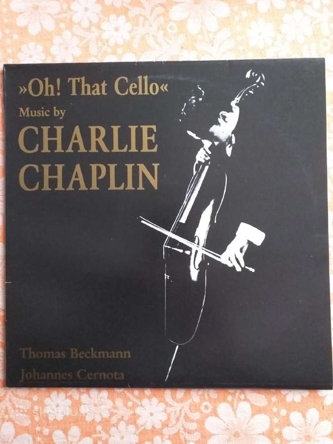 Vinilas su Chaplino kino filmų muzika