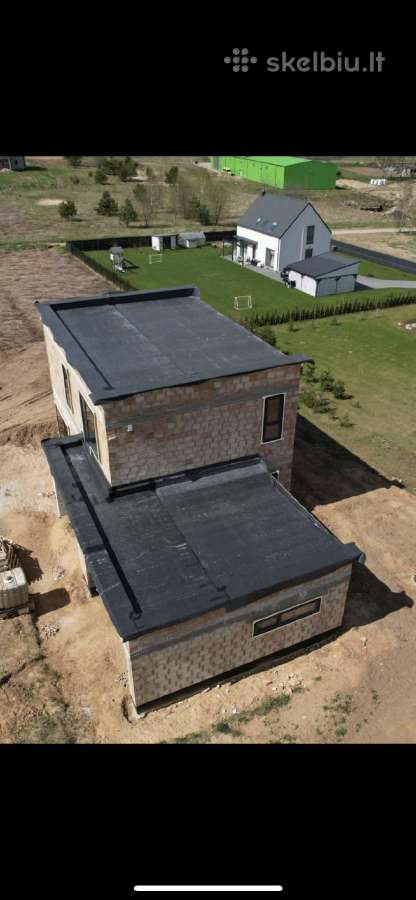 Plokščių stogų dengimas,epdm danga - nuotraukos Nr. 25