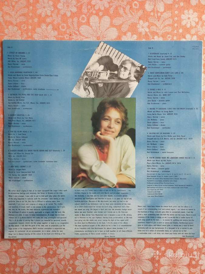 Nancy Harrow vinilas "Street Of Dreams " - nuotraukos Nr. 2