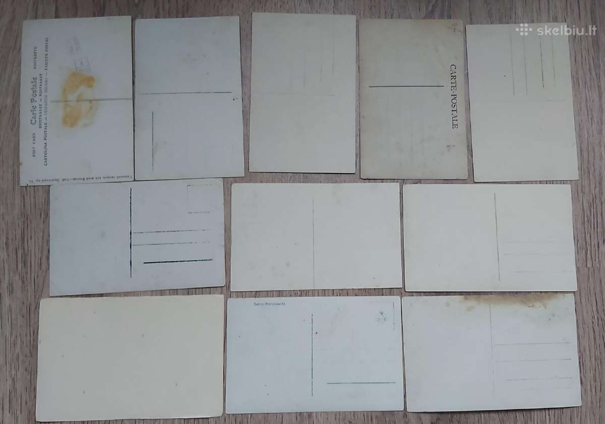 Senos atvirutės, rinkinukas 47 vnt. original - nuotraukos Nr. 2