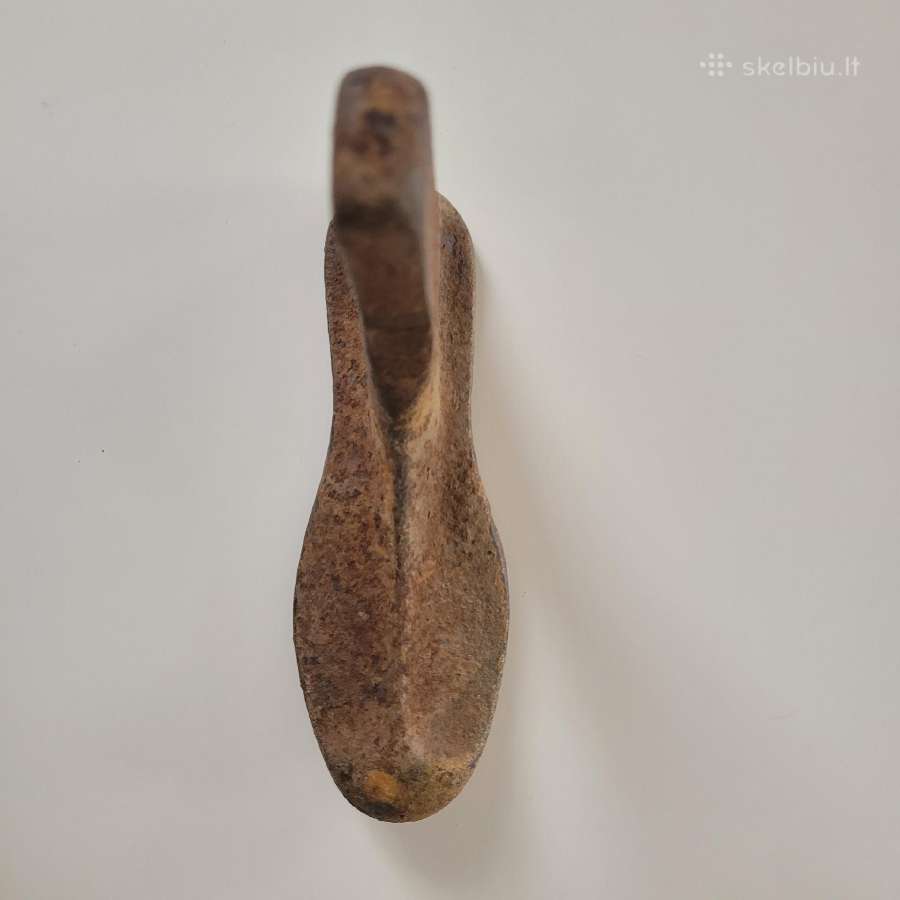 Senovinis metalinis kurpalius - nuotraukos Nr. 3
