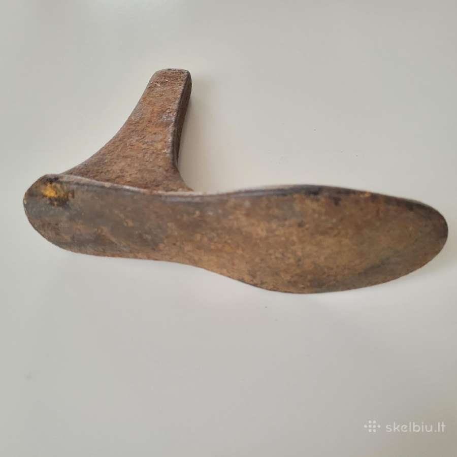 Senovinis metalinis kurpalius - nuotraukos Nr. 4