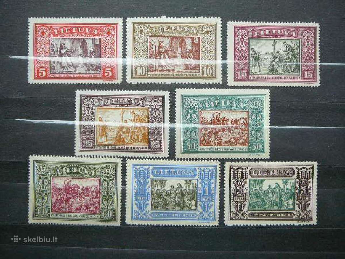 Lietuva 1932 Septyndieniai svarus Mlh lit332/9 A