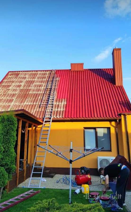Stogu Dažymas Pastatu Renovavimas - nuotraukos Nr. 26