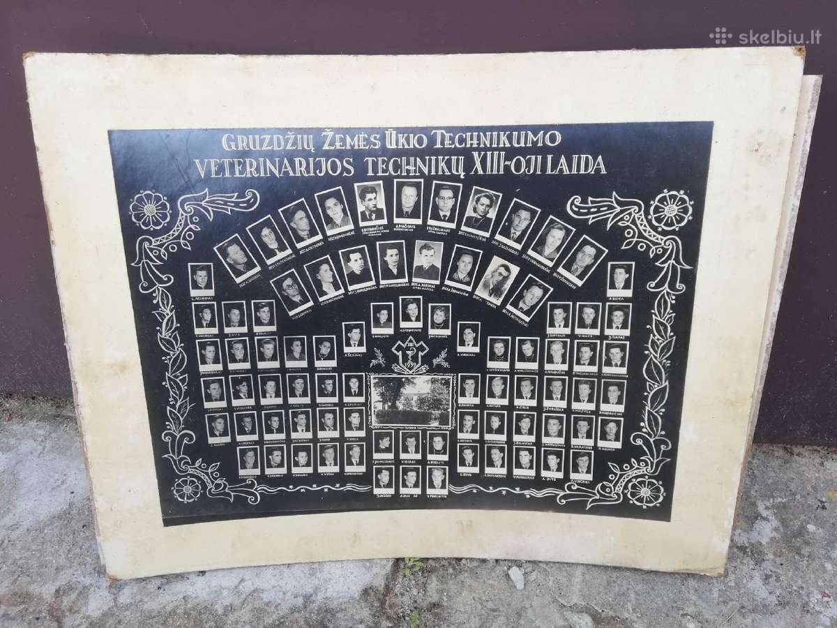 Sena nuotrauka.viniete