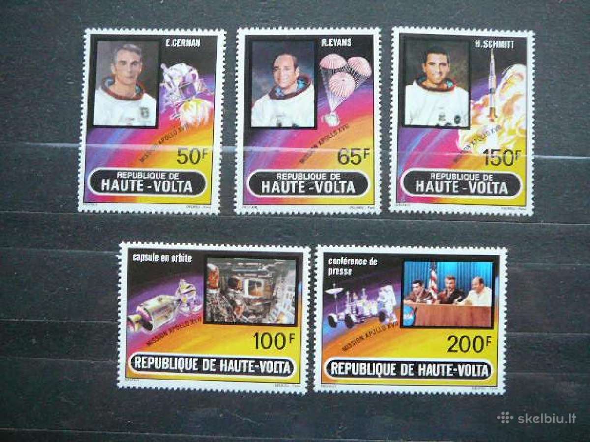 Kosmosas Apolo17 A. Volta Mnh avl420