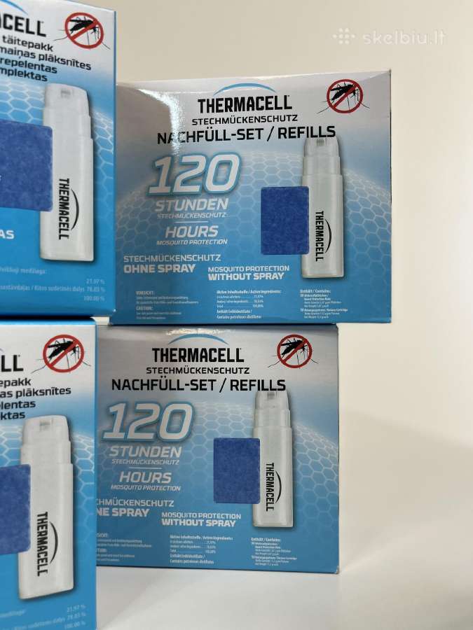 12 h, 48h ir 120h Thermacell repelentai - nuotraukos Nr. 2