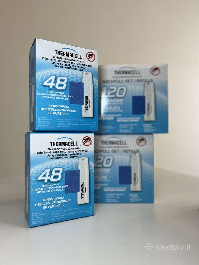 12 h, 48h ir 120h Thermacell repelentai - nuotraukos Nr. 4