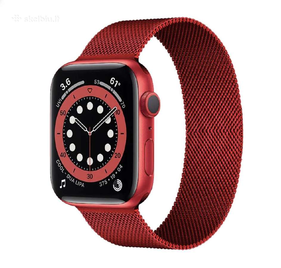 Gaivių spalvų Apple Watch apyrankės 3,6,7,8,ultra - nuotraukos Nr. 23