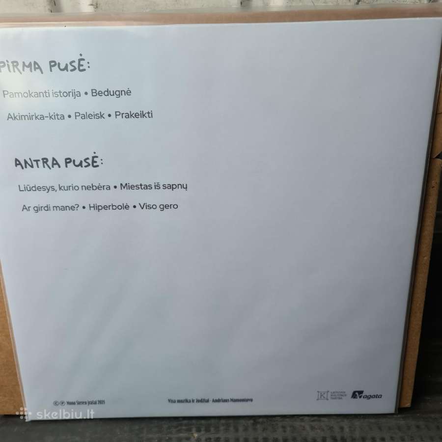 Mamontovas vinilas naujas