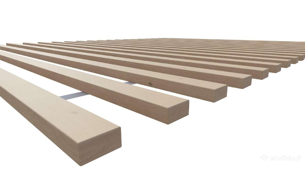 Lovos grotelės dvigubai stipresnes masyvas 120x200 - nuotraukos Nr. 2