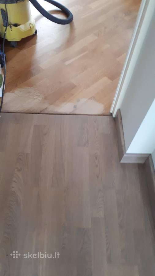 Parketo, laiptų šlifavimas bei restauravimas. - nuotraukos Nr. 12