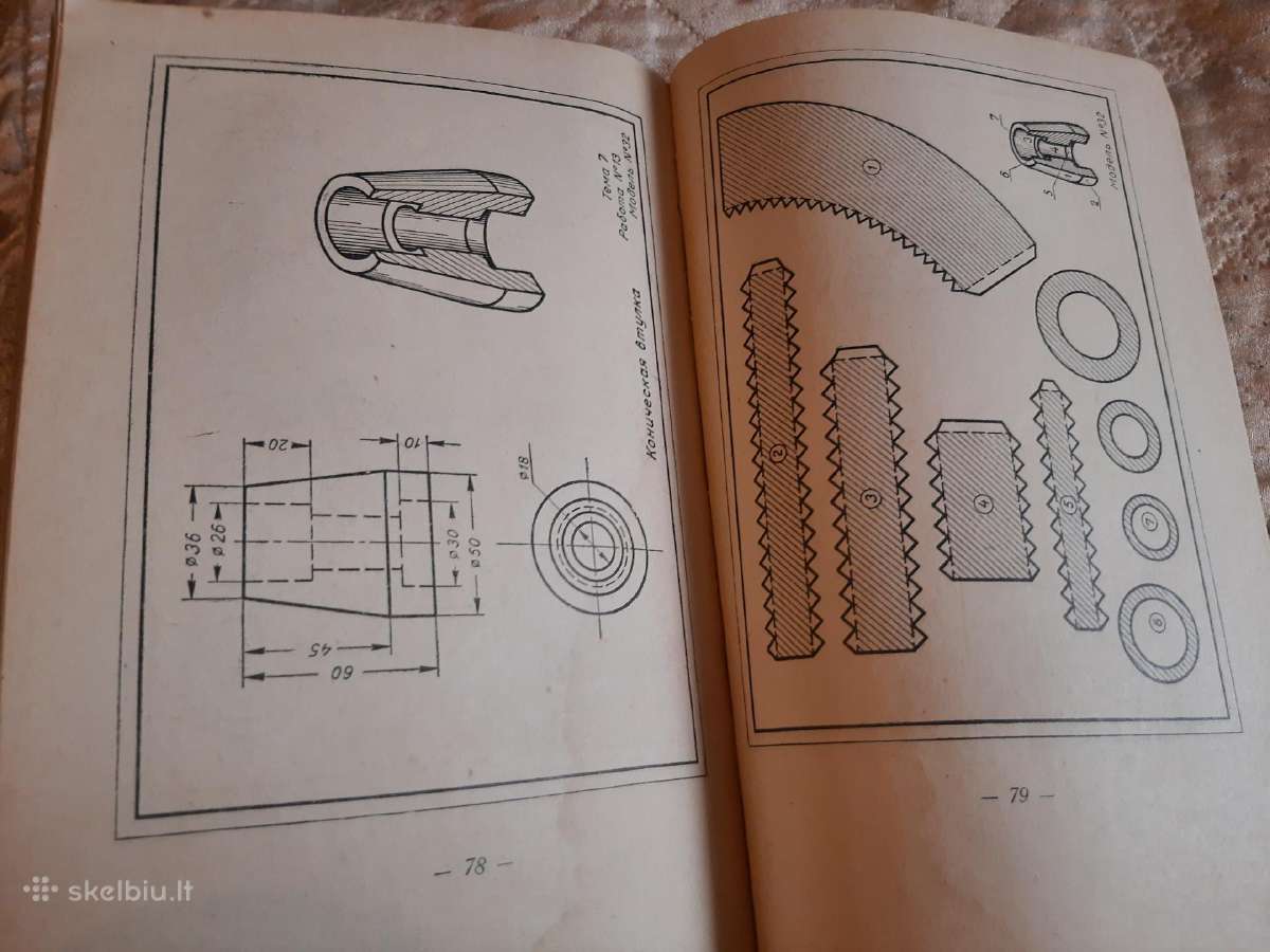 Projekcinės braižybos modelių albumas - nuotraukos Nr. 12