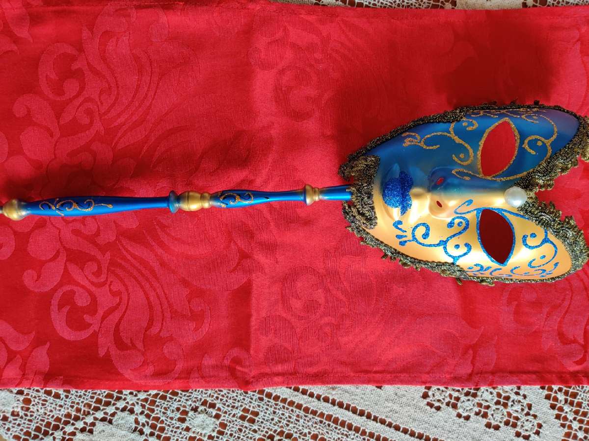 Dekoratyvinė ,karnovaline-venecijos kaukė. - nuotraukos Nr. 6