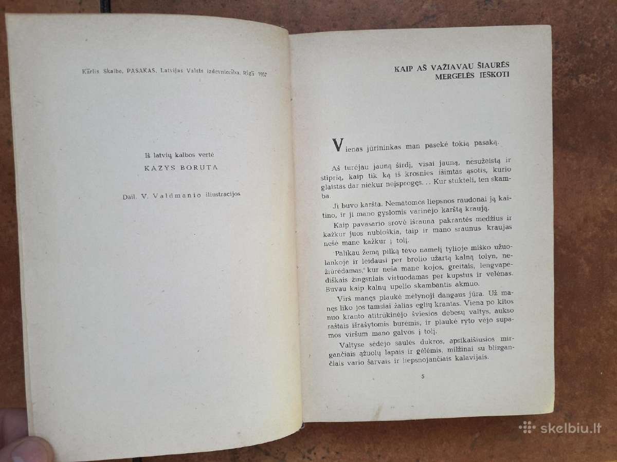 K. Skalbė "Paparčio žiedas" 1959 metai - nuotraukos Nr. 3