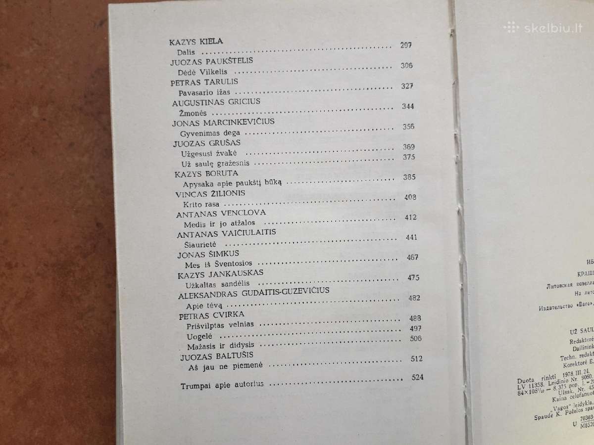 Lietuvių ikitarybinės novelės 1976 metai - nuotraukos Nr. 5