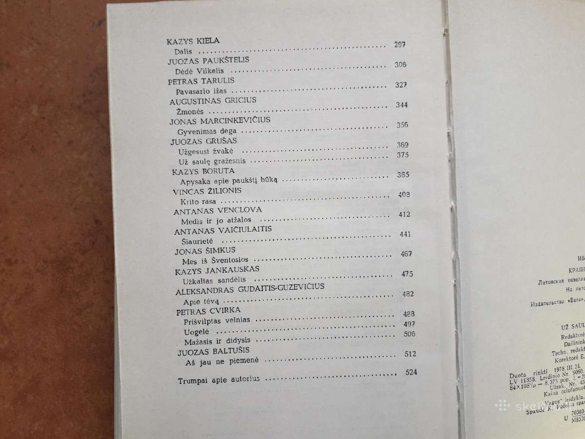 Lietuvių ikitarybinės novelės 1976 metai. - nuotraukos Nr. 5