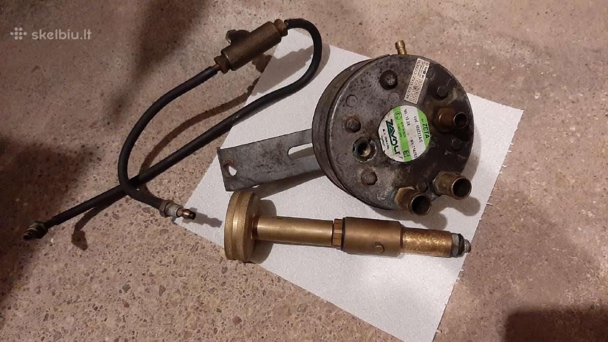 Lpg įrangos reduktorius, užpylimo per.