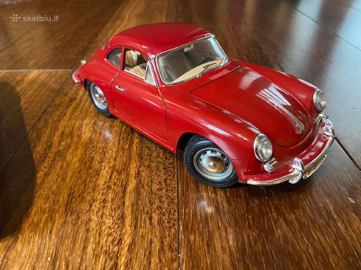 Modeliai 1:18 Jaguar E Type porsche 356b mercedes - nuotraukos Nr. 7