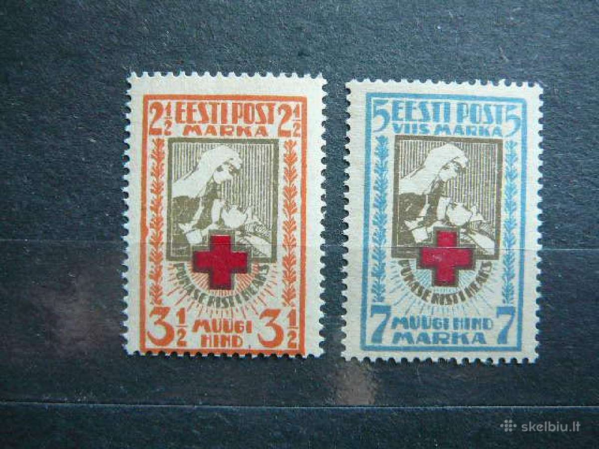 Estija Raudonas Kryzius 1921 Mnh es29/0abs
