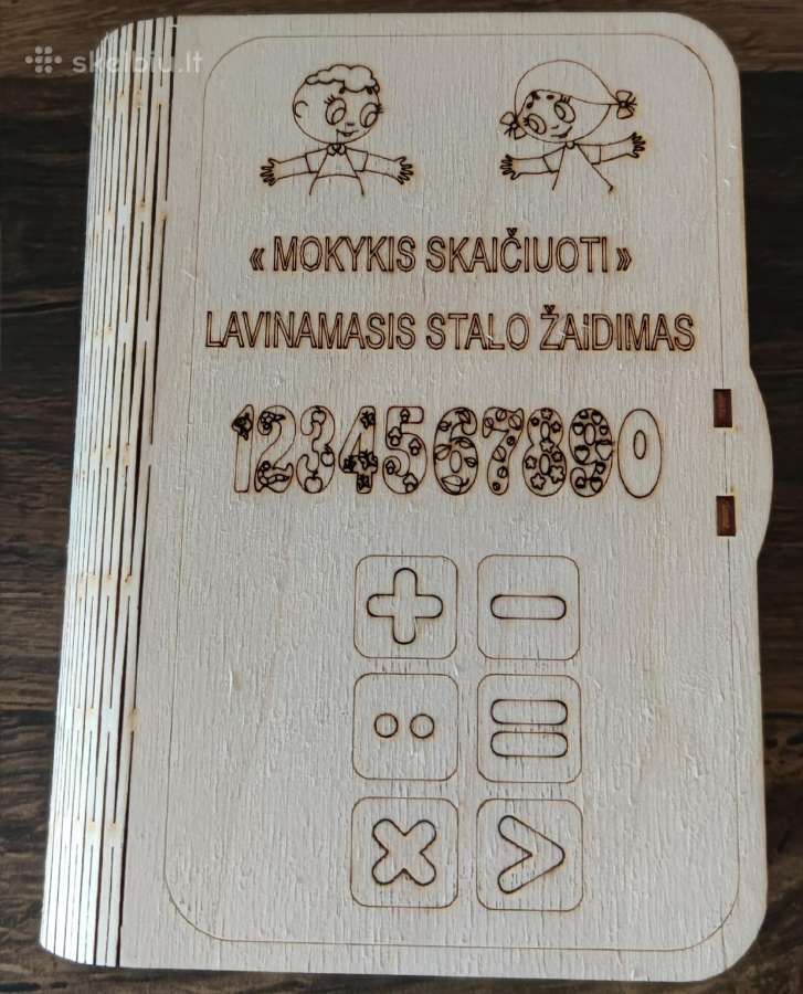 Lavinamasis stalo žaidimas Mokykis skaičiuoti - nuotraukos Nr. 2