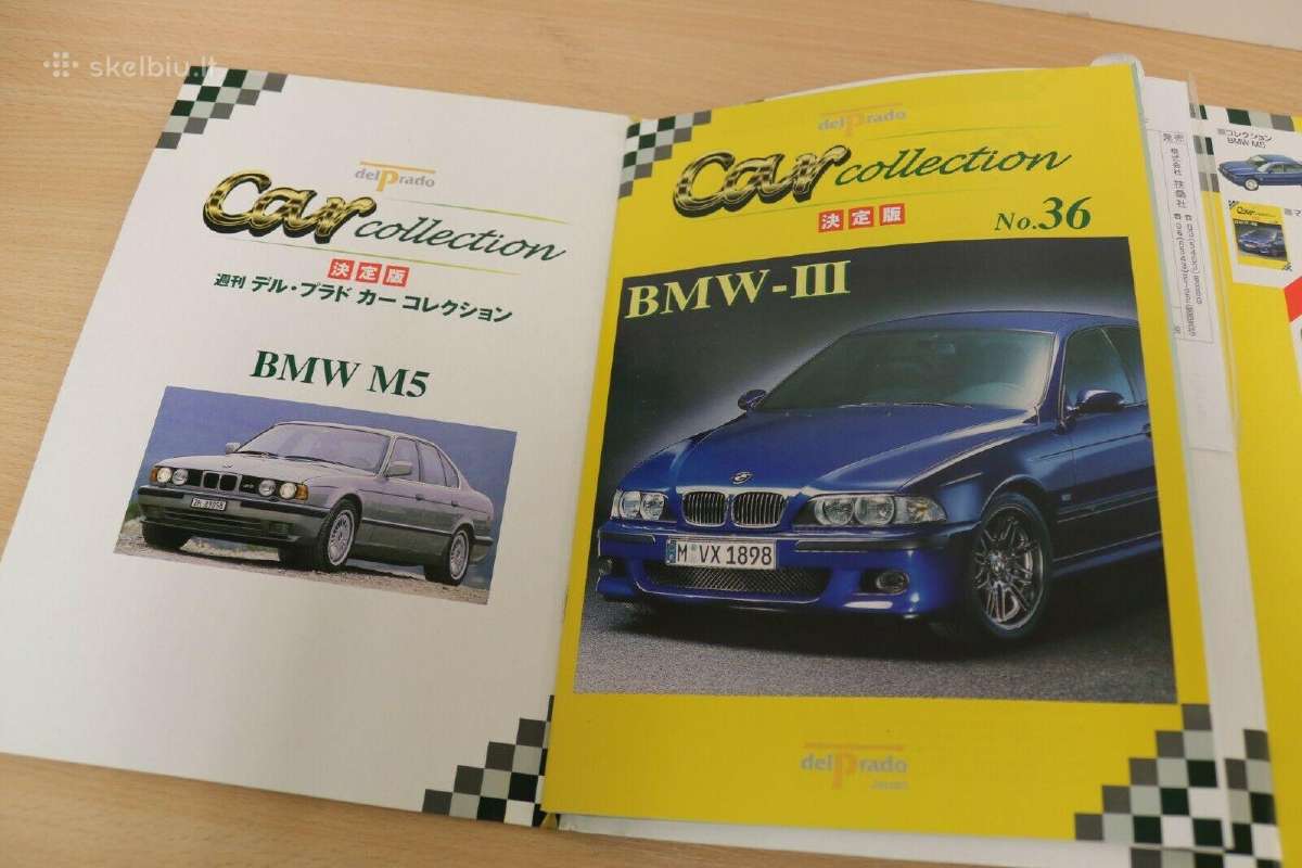 Modeliukas Bmw 5 serijos e34 m5 modelis kolekcinis - nuotraukos Nr. 4