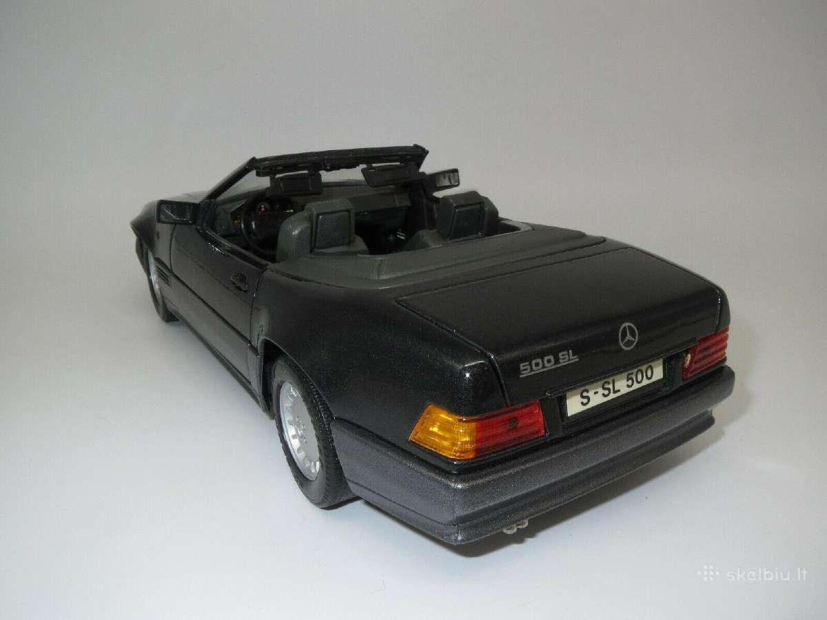 Modeliukas mercedes benz 500 SL 1:18 - nuotraukos Nr. 3