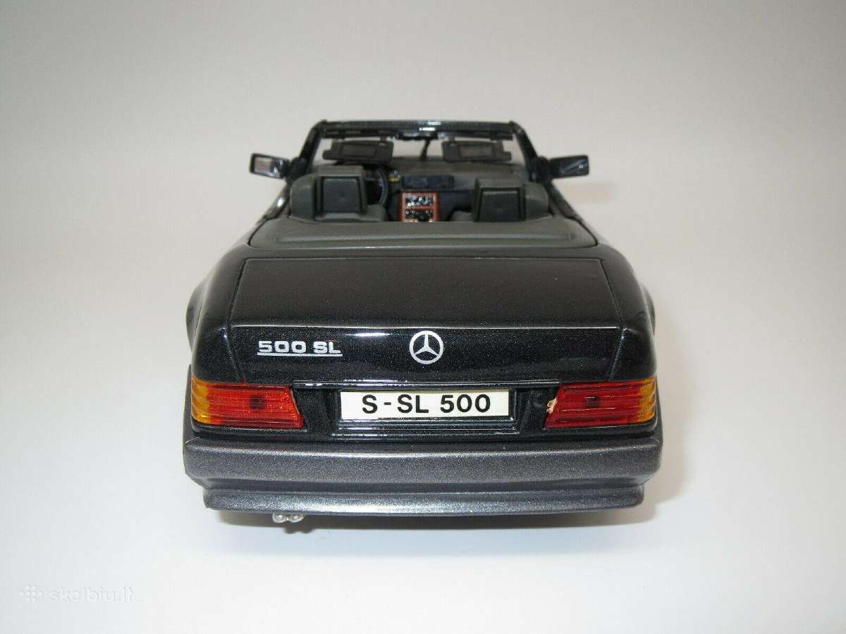 Modeliukas mercedes benz 500 SL 1:18 - nuotraukos Nr. 4