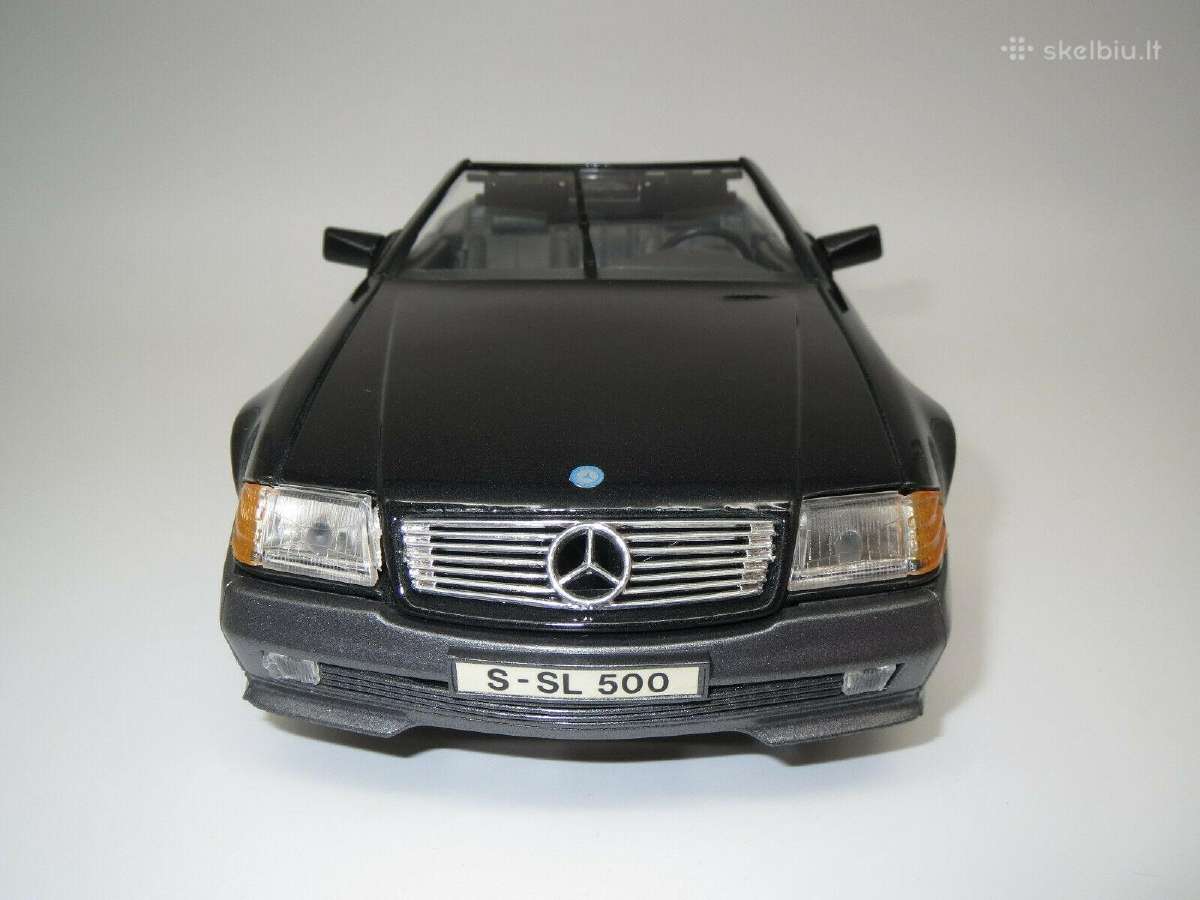 Modeliukas mercedes benz 500 SL 1:18 - nuotraukos Nr. 7