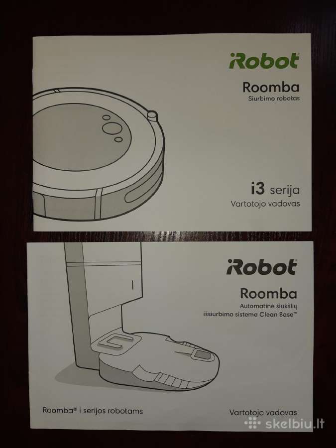 Grindų siurblys robotas irobot Roomba i3+ - nuotraukos Nr. 2