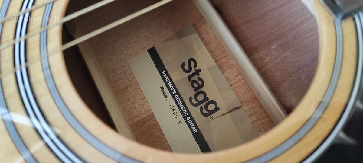 Gitara Stagg Sa40d-n - nuotraukos Nr. 8