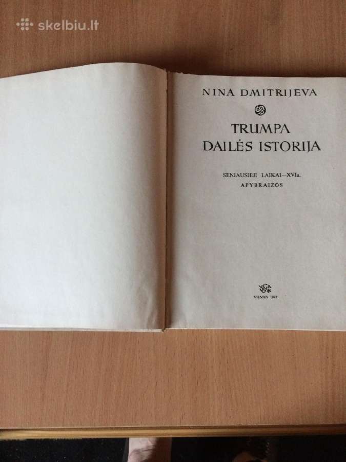 N. Dmitrijeva. Trumpa dailes istorija