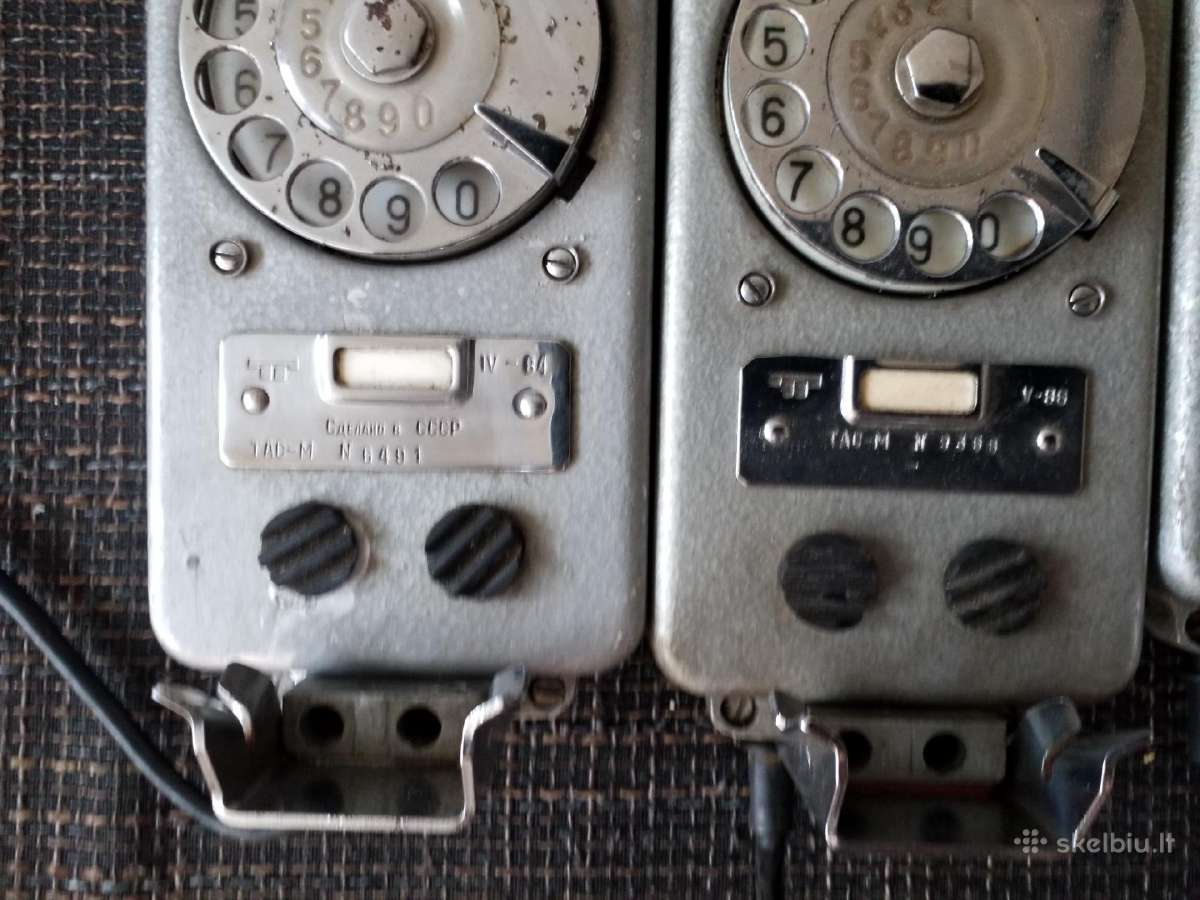 Tarybiniai laivo telefonai - nuotraukos Nr. 5