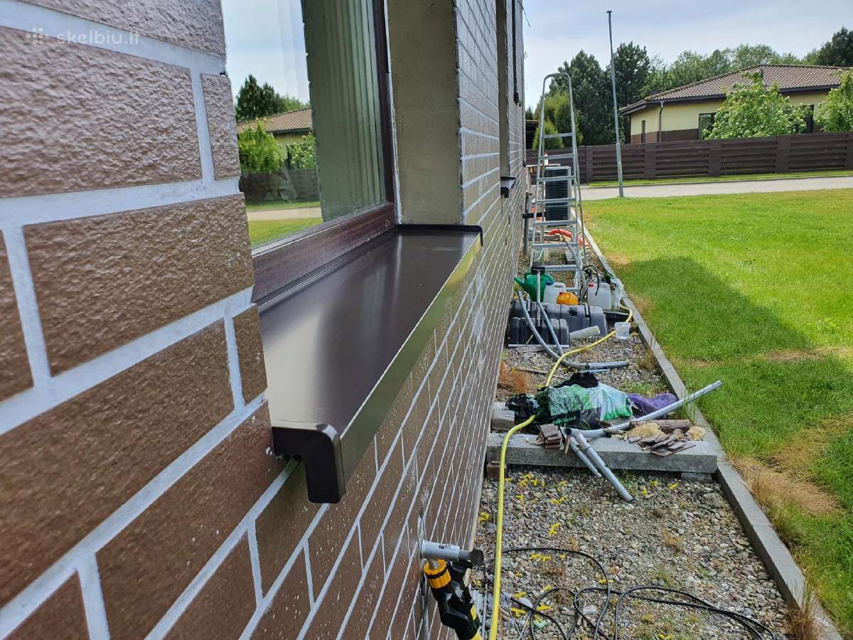 Lauko palangių plastikiniai antgaliai ir palangės - nuotraukos Nr. 7