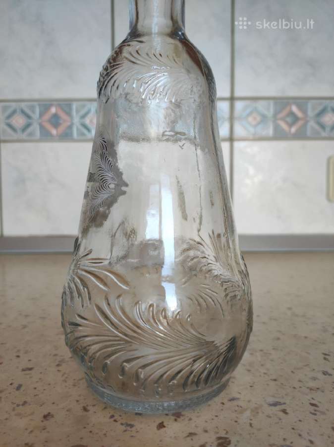 Stiklinis butelis / grafinas 500 ml - nuotraukos Nr. 4