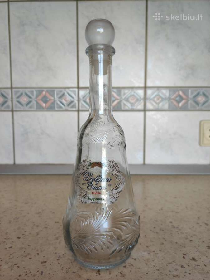 Stiklinis butelis / grafinas 500 ml - nuotraukos Nr. 7