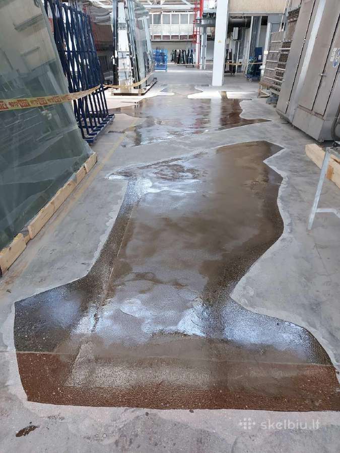 Betoninių grindų remontas,epoksido grindų remonta - nuotraukos Nr. 4