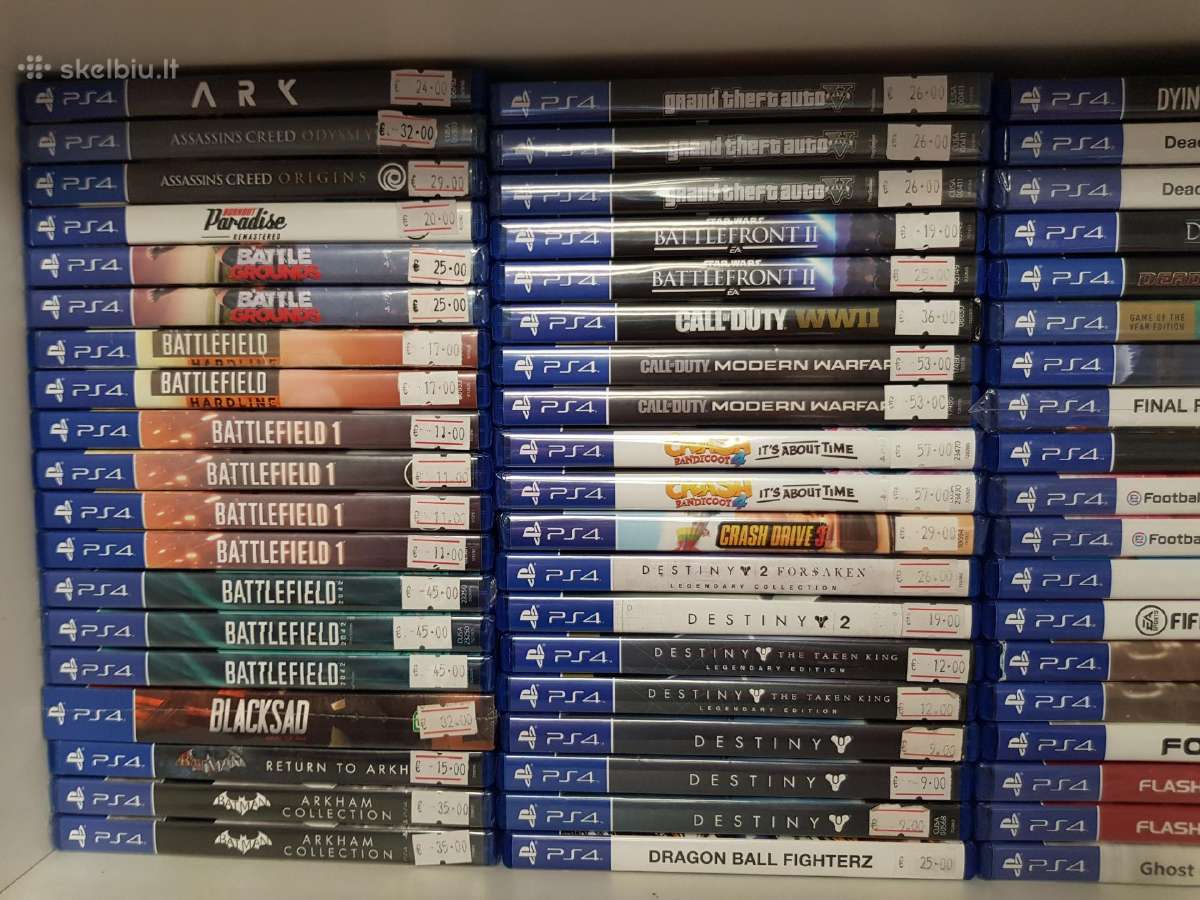 Sony Ps4 PS3 žaidimai Gta V ant PS3 ir Ps4 - 20€