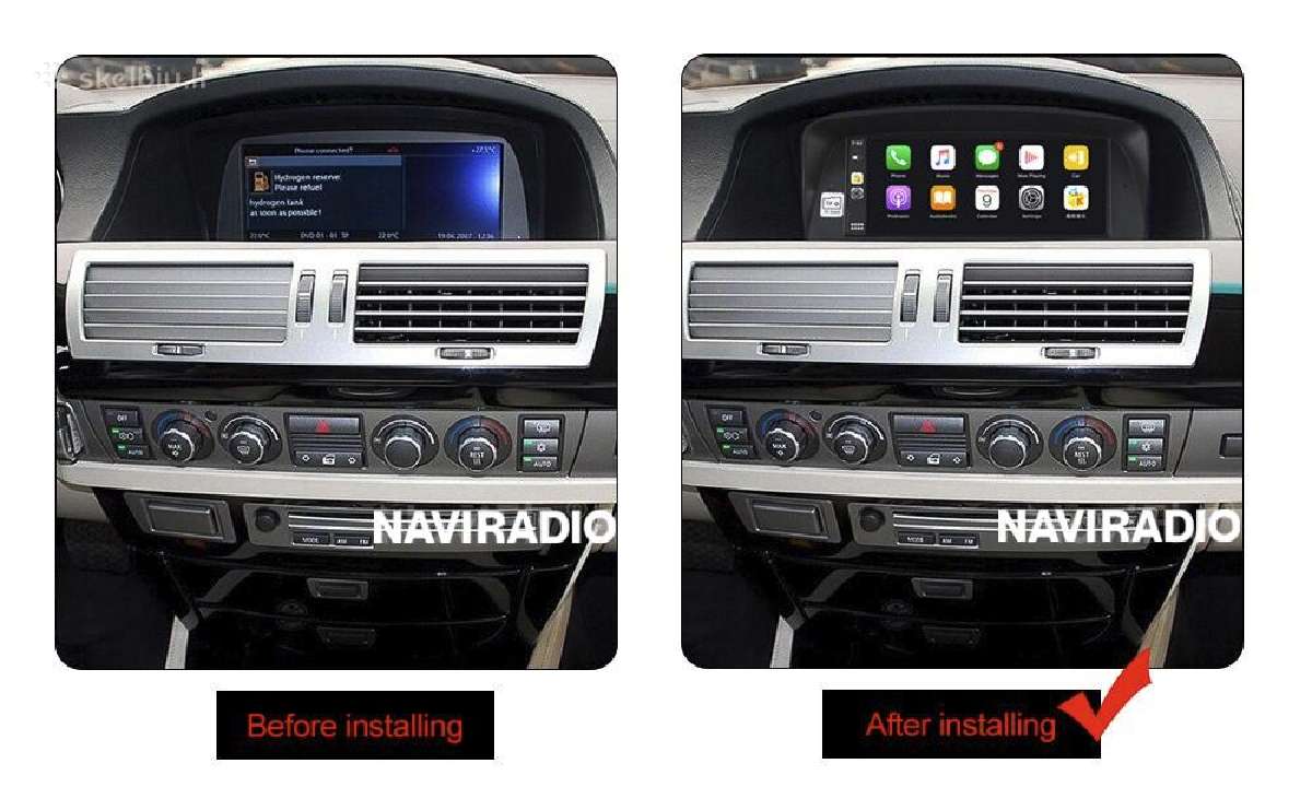 Bmw 7 serija E65 E66 Android Multimedia 8 core - nuotraukos Nr. 9