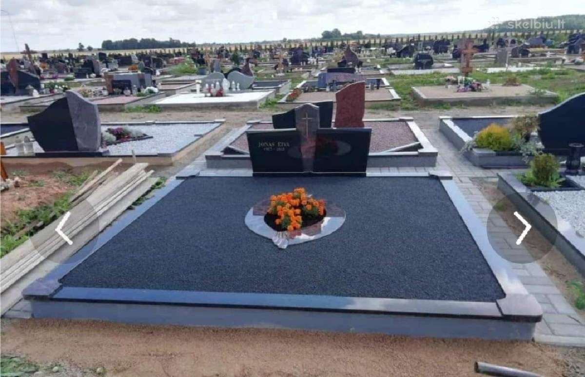 Aleksoto paminklai, dengimas akmens plokštėmis - nuotraukos Nr. 26