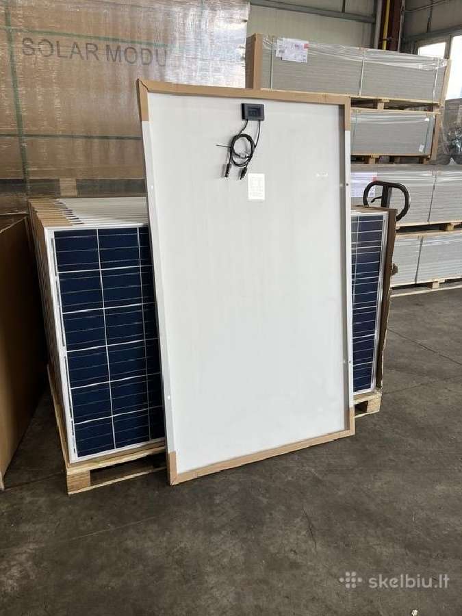 Saulės elektrinė moduliai panelės inverteriai vald - nuotraukos Nr. 26