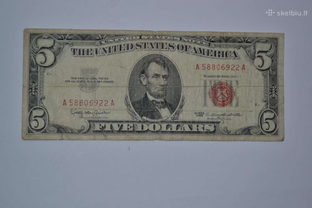 5 doleriai 1963 m.
