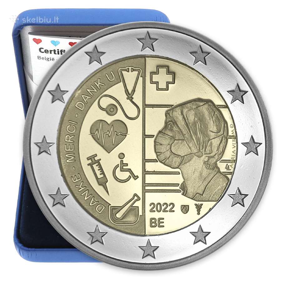 2026 Belgijos 2€ monetos! - nuotraukos Nr. 24