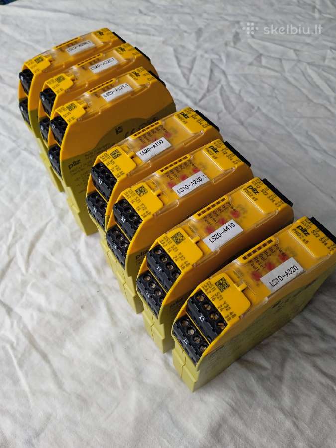 Pilz Pnoz-s5 /s7 saugos rėlė /kontaktu modulis